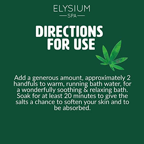- Elysium Spa Muscle & Bath Soak With Hemp Oil -