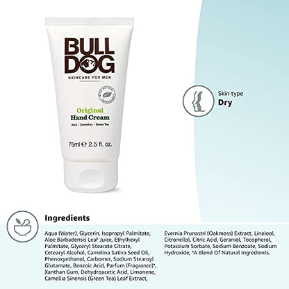 Bulldog Skincare Original Hand Cream, 75 ml