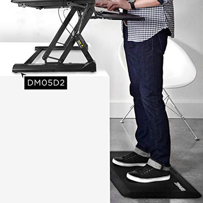 - Duronic Anti-Fatigue Mat DM-MAT1 Ergonomic Design for Home | Office Sit Stand Desk Floor Mat | Waterproof Standing With Memory Foam -