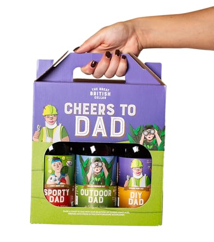 - The Great British Cellar Cheers to Dad | Gift Pack Containing 3 -
