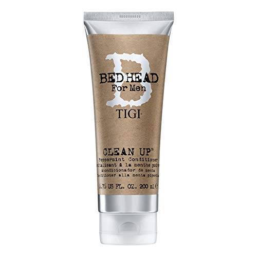 Bed Head for Men by TIGI - Clean Up Mens Daily Conditioner - Ideal for Normal Hair - 200 ml