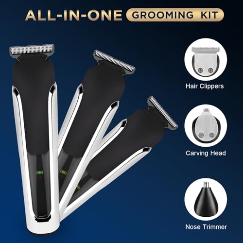 - Vexloria Beard Trimmer Men, Hair Clippers Men, All-in-One Men's Grooming Kit -