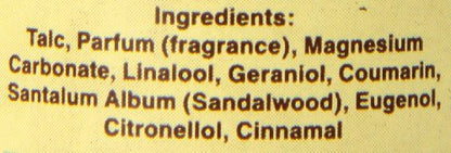 - Taylors Sandalwood | Talcum Powder -