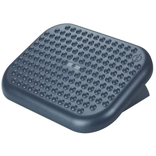 - Q-Connect Economy Footrest | Tilt Action Platform | Size 448x325mm | Black KF17981 -