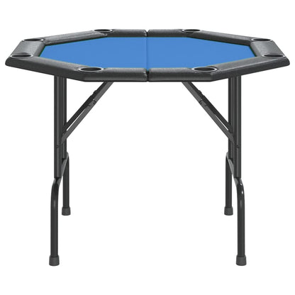 - vidaXL 8-Player Foldable Poker Card Game Table with Cup Holders -