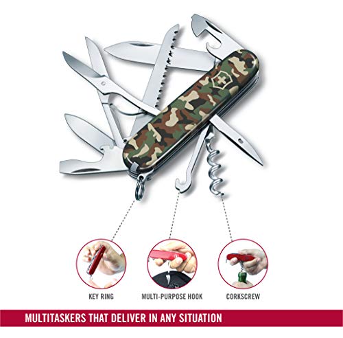 - Victorinox Huntsman Swiss Army Pocket Knife -