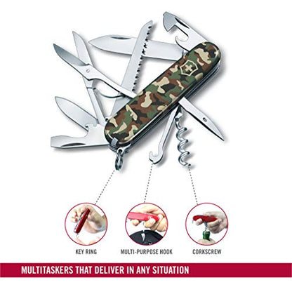 - Victorinox Huntsman Swiss Army Pocket Knife -
