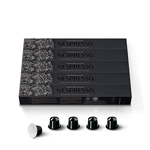 - Nespresso Caffe | 50 x Ristretto Capsules | Original -