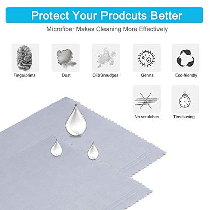 ALIBEISS Pre-Moistened Screen Wipes Computer Screen Cleaner for Eyeglasses, Tablets, Camera Lenses, Keyboards,Phone and Other Delicate Surfaces-Pack of 100