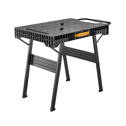 - Stanley FatMax Foldable Workbench | 455kg Load | Metal legs For Maximum stability | FMST1-75672 -