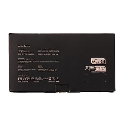 - Surfola 4K 30fps Action Camera | SF230 | 131ft Waterproof Underwater Camera | Camera for Vlogging | Includes External Mic -