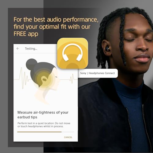 - Sony WF-1000XM5 Wireless Noise Cancelling Headphones With Bluetooth | In-ear Headphones | Black -