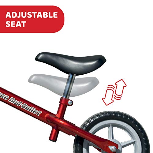 Chicco Red Bullet Balance Bike | First Bike, Anti-Puncture Wheels, up to 25kg, 18 months +