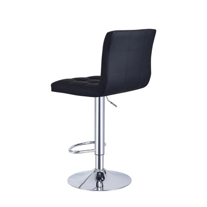- Panana Bar Stools |Height Adjustable Cuban Bar Chairs | Synthetic Leather | 360° Swivel Kitchen Stool -