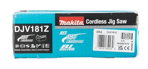 - Makita DJV181Z 18V Li-Ion LXT Brushless Jigsaw -