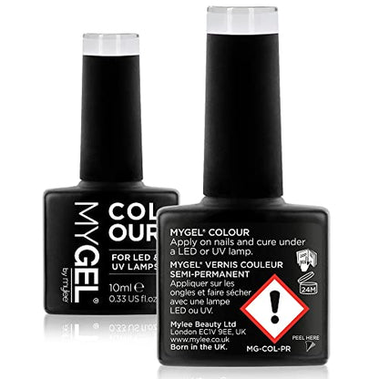 - MYGEL by Mylee | Send Nudes Collection, Sheer Nude Gel Nail Polish Set 10x10ml -