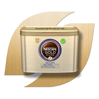 - NESCAFÉ Gold Blend | Decaf Instant Coffee | 500g Tin -