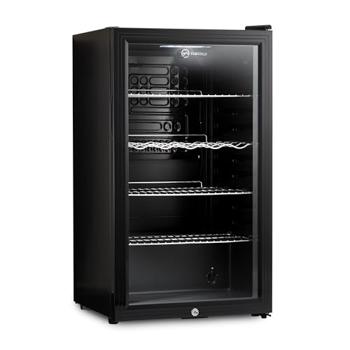 - Subcold Super85 LED | Under-Counter Fridge | 85L Beer, Wine & Drinks Fridge -
