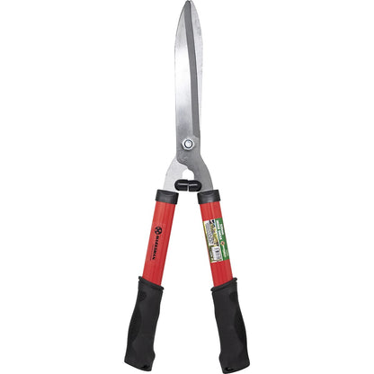 20'' Carbon Steel Hedge Shears - Anti-Slip Handles Grip Garden Grass Shrubs Bushes Trimmer | Lightweight, Razor Sharp Cut, Rust Resistant - Blade Tools for Gardening, Cutting, Trimming, Shearing
