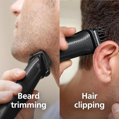 - Philips 7-in-1 All-In-One Trimmer | Series 3000 Grooming Kit for Beard & Hair -