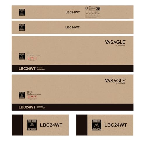 - VASAGLE LBC24WT Bookcase -