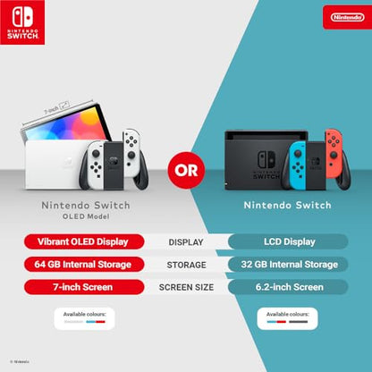 - Nintendo Switch (OLED Model) | White -