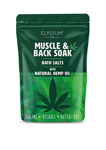 - Elysium Spa Muscle & Bath Soak With Hemp Oil -