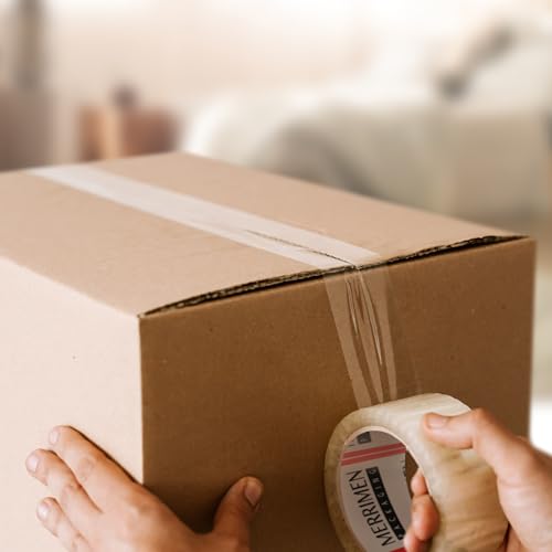 - Merrimen Strong Heavy Duty Clear Packaging Tape | (48MM x 66M) -