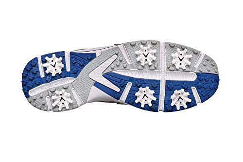 Callaway Men's M574 Chev Mulligan Golf Shoes, White Navy, 9 UK