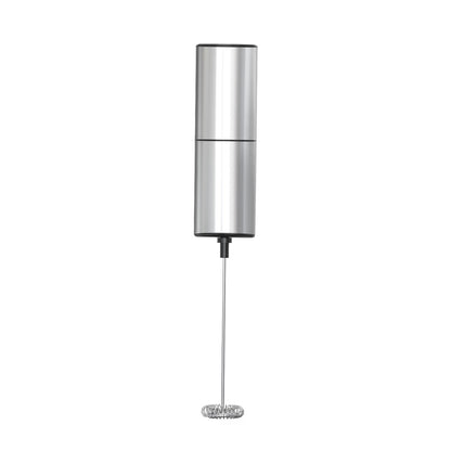 - ELMWAY Electric Milk Frother Handheld | Stainless Steel Whisk -