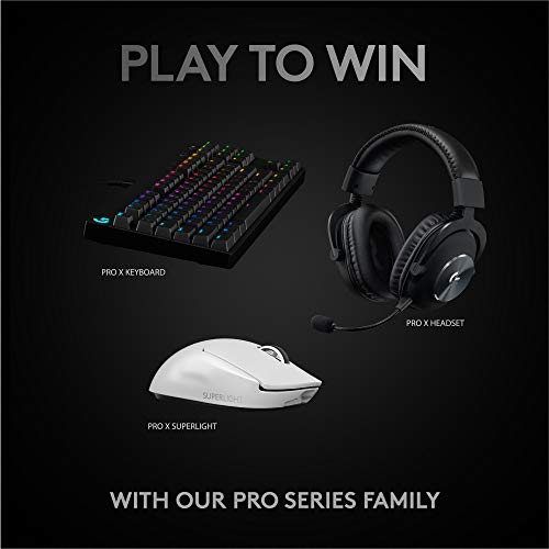 - Logitech G PRO X SUPERLIGHT Wireless Gaming Mouse | HERO 25K Sensor | Ultra-light with 63g | 5 Programmable Buttons -