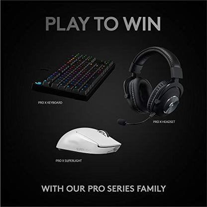 - Logitech G PRO X SUPERLIGHT Wireless Gaming Mouse | HERO 25K Sensor | Ultra-light with 63g | 5 Programmable Buttons -