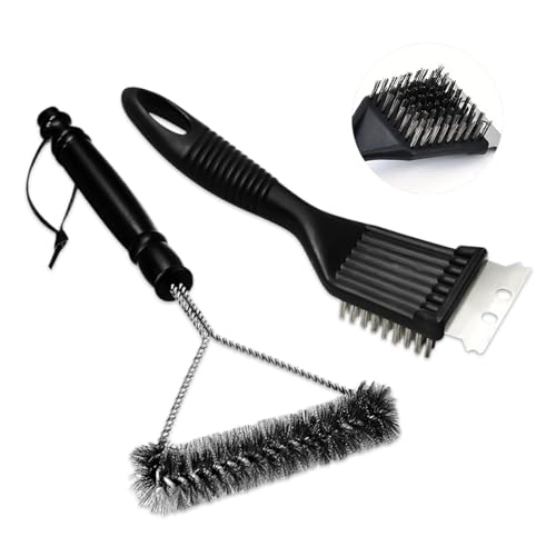- Fyfjur BBQ Cleaning Wire Brush | Bbq Cleaner |Grill Brush | BBQ Oven Cleaner -