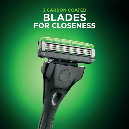- WILKINSON SWORD - Hydro 3 Skin Protection For Men | Hydrating Gel | Razor Handle + 9 Blade Refills