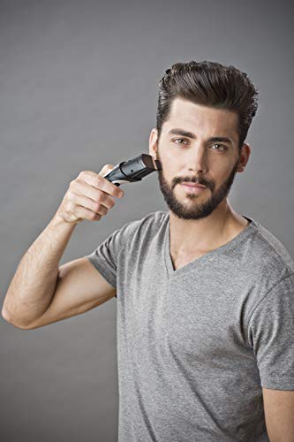- Remington Barba Beard Trimmer | Advanced Ceramic Blades | 9 Length Settings | 40-Minute Runtime -
