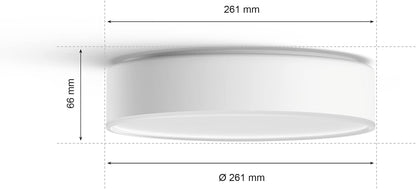 - Philips Hue NEW Infuse White and Colour Ambiance Smart Ceiling Light -
