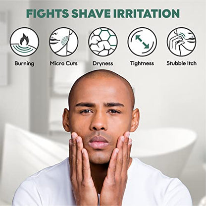 Bart's Balm Aftershave Balm 100ml Handmade–Sandalwood Oil After shave Balm Men -Argan Oil - Sensitive Post Shave Balm Men