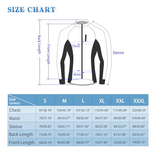 - MEETWEE Men’s Cycling Jersey | Long Sleeve Biking Cycle Tops -