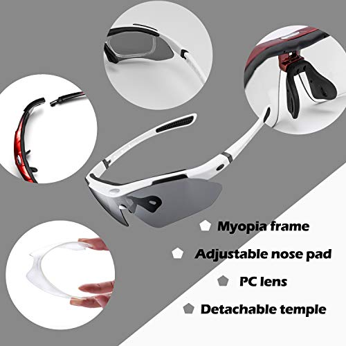 - ROCKBROS Polarized Cycling Sunglasses | Sports Sunglasses | UV Protection Cycling Glasses -