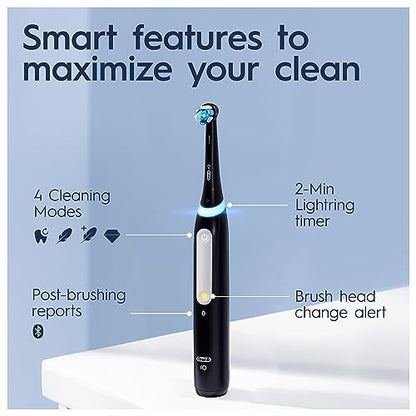 - Oral-B iO4 Electric Toothbrushes For Adults | 4 Modes With Teeth Whitening -