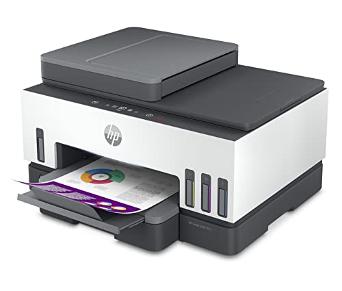 - HP Smart Tank 7605 All-in-One Wireless Inkjet Printer | 35 Page Automatic Document Feeder -