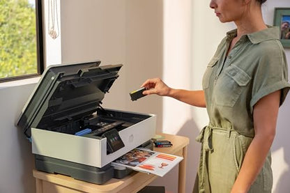 - HP OfficeJet Pro 8132e All-in-One Printer | Colour | Printer for Home | Print, Scan, Copy, Fax Automatic Document Feeder| 3 Months Instant Ink with HP | Print over VPN with HP+ | Up to 3 Year Warranty -
