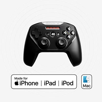 - SteelSeries Nimbus+ iOS Wireless Gaming Controller | iPhone, iOS, iPad, Apple TV | 50+ Hour Battery Life -
