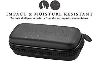 Casemaster Sentry Dart Case, Blue Zipper