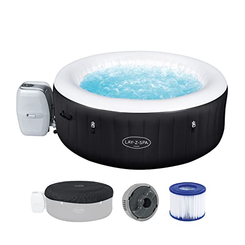 - Lay-Z-Spa Miami | AirJet Inflatable Hot Tub Spa | 2-4 person -