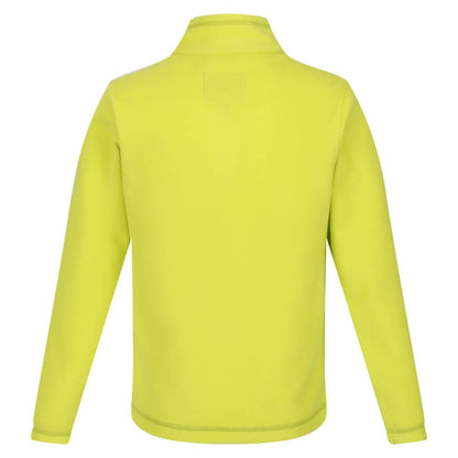 - Regatta Boys Kids' Hot Shot Ii Half Zip Fleece Sweater | Bright Kiwi -