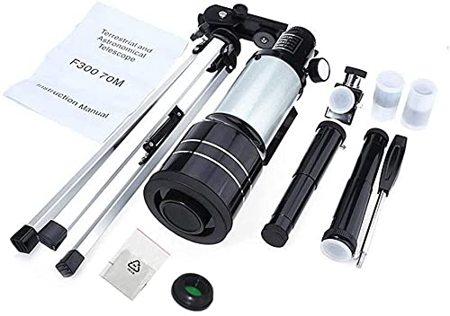 - TUOKE Telescope | Astronomy Adult Kids Beginners | 150X Astronomical Refractor Telescope | 300X70mm -