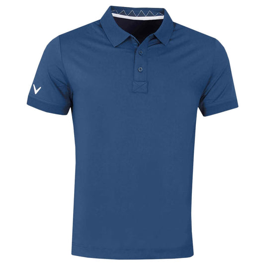 Callaway Golf Men's UKX Short Sleeve Solo Polo Shirt, 3X-Large, No.973 Limoges