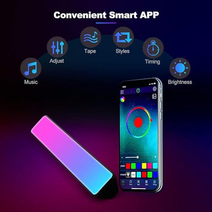 - ZUUKOO LIGHT Smart Flow RGB Light Bar, RGB Smart LED Lamp