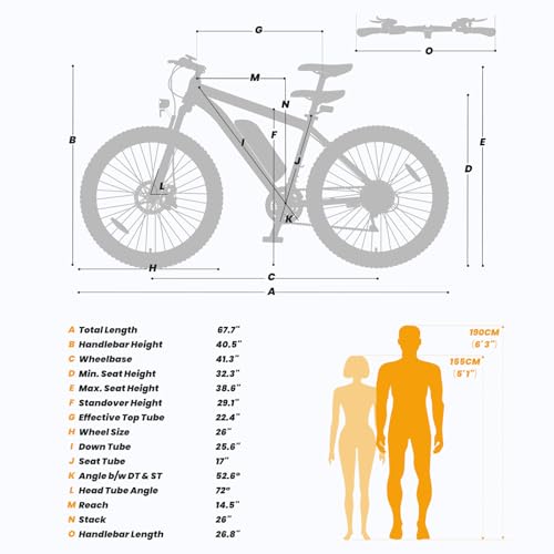- Touroll U1 Electric Mountain Bike, 26"/29'' | Electric Bicycle -